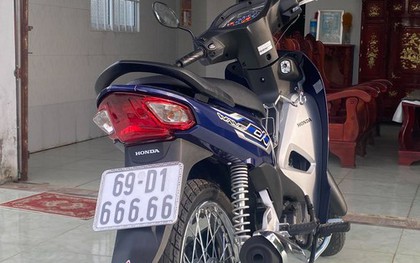 Xe máy biển ngũ quý 666.66 bán giá "khủng" 235 triệu đồng