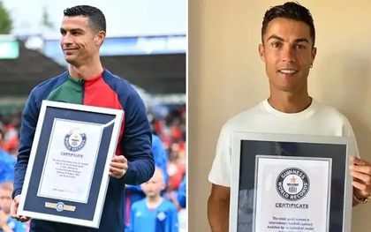 Vượt mặt Messi, Ronaldo lập kỷ lục Guinness