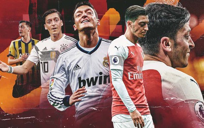 Mesut Ozil và sự nghiệp thăng trầm của tiền vệ được mệnh danh là "Vua kiến tạo"