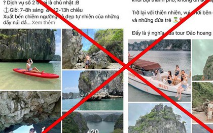 Xuất hiện tour du lịch tự phát tới các "đảo hoang" trên Vịnh Hạ Long