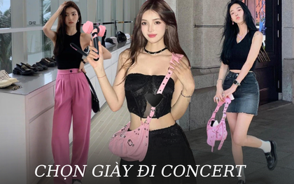 Chọn giày đi xem BLACKPINK: 12 mẫu siêu gọn nhẹ, chắc chân, có sẵn tại Hà Nội và Sài Gòn cho nàng tiện sắm