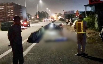 Ngã sau va chạm, thanh niên bị xe máy Air Blade tông tử vong
