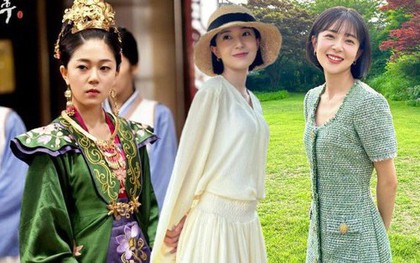 Nữ diễn viên phim Hoàng Hậu Ki có phong cách trẻ trung ở tuổi 33