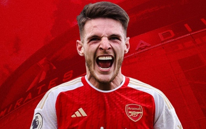 Arsenal chiêu mộ thành công Declan Rice với mức giá lịch sử