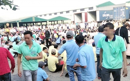 Vụ đình công ở Bình Dương: Thông báo mới liên quan đến thưởng tháng 13