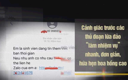 Phát tán tin nhắn đồi trụy để lừa đảo