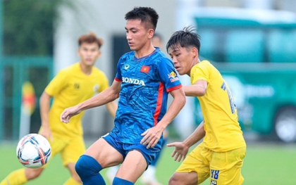 U23 Việt Nam hòa U21 Hà Nội