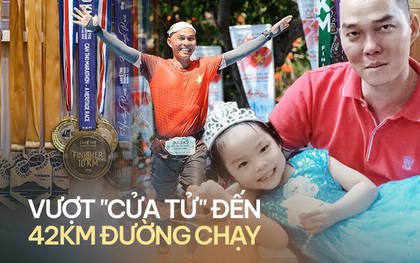 Nhận tin mắc ung thư, tưởng chỉ sống được 3 tháng nhưng người cha đã vượt bệnh tật, chinh phục cả đường chạy 42km