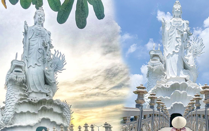 Không cần đi nước ngoài, ở miền Nam Việt Nam cũng có ngôi chùa thiêng trăm tuổi, sở hữu 2 bức tượng Phật khổng lồ ấn tượng