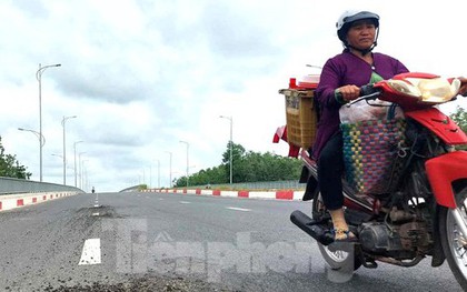 Cầu đường nghìn tỷ nối Bình Dương, Tây Ninh thông xe chưa lâu đã xuống cấp