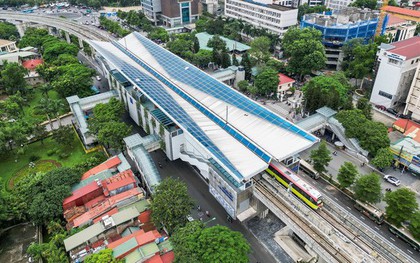 Cận cảnh nhà ga dự án đường sắt đô thị Nhổn - Ga Hà Nội hoàn thành 99,54%