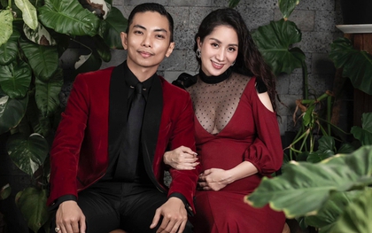 Khánh Thi nhuận sắc ở cuối thai kỳ