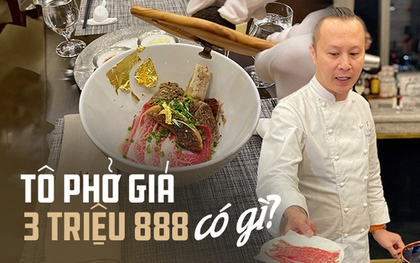 Món phở đắt nhất Việt Nam gần 1 triệu đồng chính thức bị "soán ngôi" bởi tô phở giá gần 4 triệu vừa xuất hiện