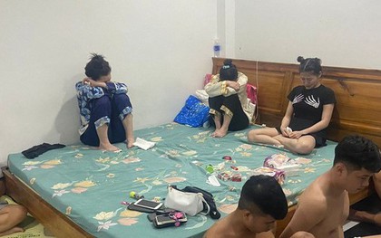 Bắt quả tang 10 dân chơi bay lắc trong bungalow ở Phú Quốc