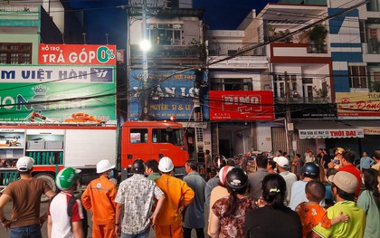 Cửa hàng bán đồ chơi Trung thu bốc cháy ở trung tâm Đà Nẵng