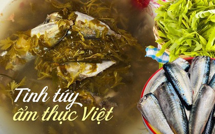 Nhớ thương canh cá nục lá me non