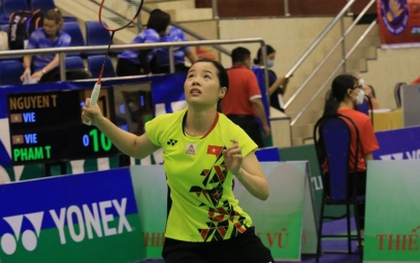 Nguyễn Thuỳ Linh thắng ngược Vũ Thị Trang ở giải cầu lông Vietnam Open 2023