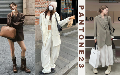 Pantone công bố 5 gam màu váy áo thịnh hành mùa thu 2023: Siêu tôn làn da châu Á, diện lên trông trẻ ra vài tuổi