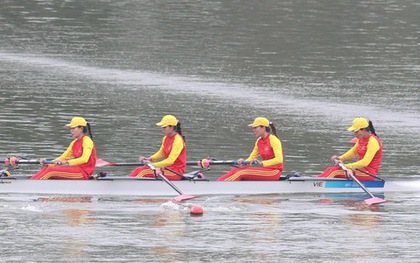 4 cô gái rowing xuất sắc mang về huy chương đầu tiên cho Đoàn Thể thao Việt Nam ở ASIAD 19