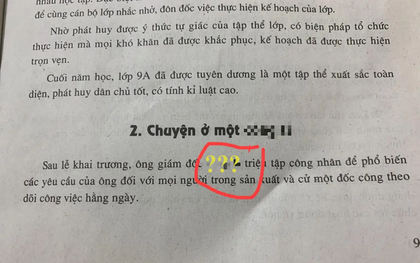 Phụ huynh "bóc phốt" sách giáo khoa viết sai lỗi chính tả, giáo viên nói gì?