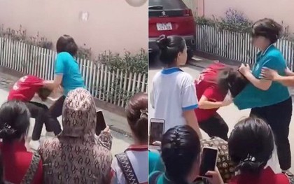 Vụ nữ sinh lớp 9 giật tóc, hành hung: Nhờ học sinh trường khác đến đánh bạn
