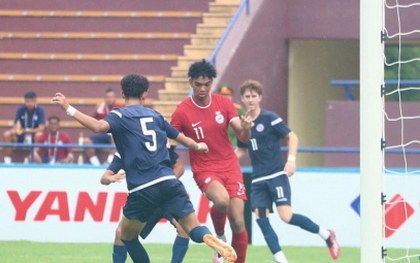 U23 Singapore rơi 2 điểm trước U23 Guam, U23 Việt Nam hưởng lợi