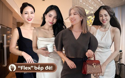 Hội đại gia sống trong penthouse "flex" căn bếp "mùi tiền": Người sở hữu tủ lạnh 500 triệu, người thiết kế hệ thống đèn như khách sạn xa hoa