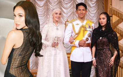 Công chúa quyến rũ nhất Brunei gây tranh cãi vì mặc váy xuyên thấu đi ăn cưới, thực hư ra sao?