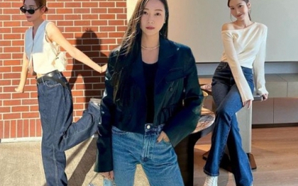 "Cao thủ" diện quần jeans Jessica Jung gợi ý loạt cách phối đồ không hề trùng lặp