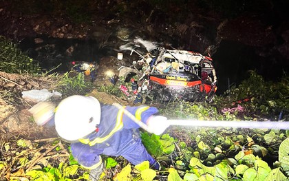 Xe khách lao xuống vực ở cao tốc La Sơn - Túy Loan, ít nhất 3 người tử vong