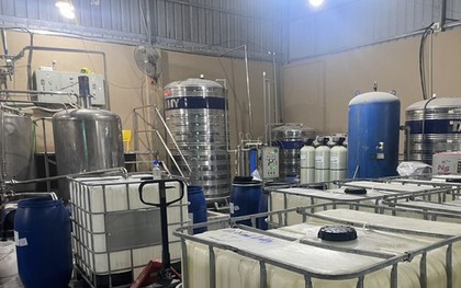 Đường dây sản xuất nước giặt giả quy mô lớn ở Hà Nội hoạt động thế nào?