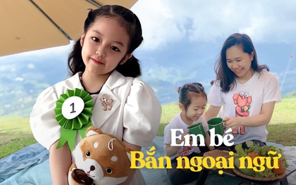 Loạt em bé nói vài ba ngôn ngữ khi còn chưa sõi tiếng Việt, không sợ "loạn ngôn" vì bố mẹ đều có bí kíp chung