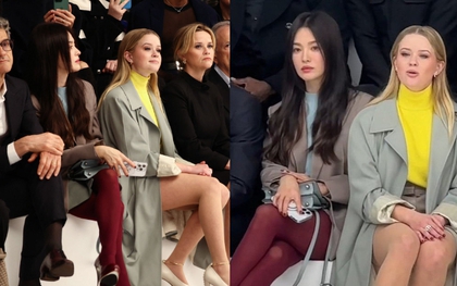 Khung hình triệu đô của Song Hye Kyo tại show Fendi: Đọ sắc với Zendaya và mẹ con Reese Witherspoon mà có chịu thua đâu!