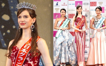 Rộ tranh cãi Hoa hậu Nhật Bản đăng quang nhưng không phải người Nhật, vẻ đẹp phương Tây lu mờ giá trị truyền thống