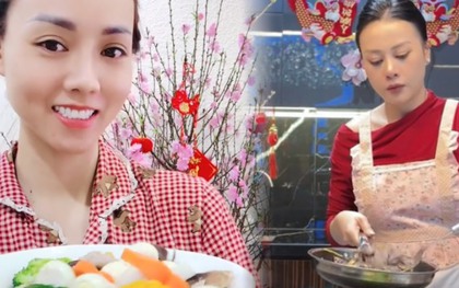 Nàng dâu đảm Vbiz vào bếp ngày Tết: Phương Oanh và vợ NSND Công Lý gợi ý món ăn vừa ngon vừa dễ làm