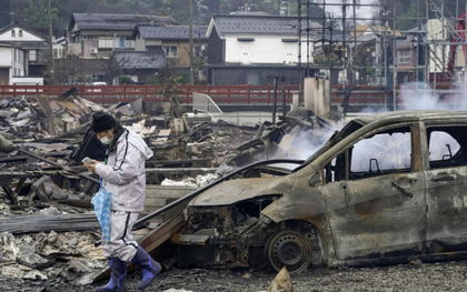 Động đất Nhật Bản: Ít nhất 78 người thiệt mạng, hơn 50 người mất tích