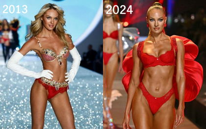 Body của thiên thần 2 con Candice Swanepoel không có đỉnh nhất, chỉ có đỉnh hơn