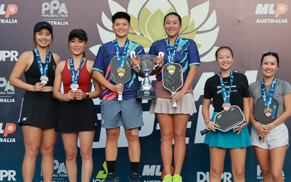 Sophia Huỳnh Trần vô địch đôi nữ tại PPA Tour Australia - Vietnam Open