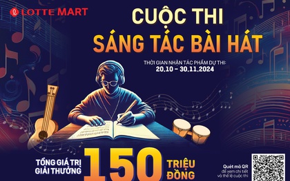 Thỏa sức sáng tạo với cuộc thi “Sáng tác bài hát chủ đề LOTTE Mart”