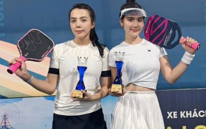 Huyền Lizzie vô địch giải pickleball: Thành quả mỹ mãn sau những ngày chăm chỉ lái xế hộp đi tập