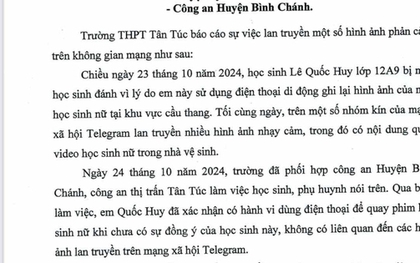 Vụ hàng ngàn clip nữ sinh bị quay lén trong nhà vệ sinh: Trường mời 1 học sinh lên làm việc