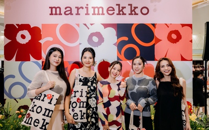 Cùng nhìn ngắm dàn khách mời xinh đẹp diện trang phục trong bộ sưu tập Marimekko Thu Đông 2024