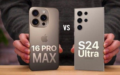 So sánh thời lượng pin iPhone 16 Pro Max và Galaxy S24 Ultra: Chiến thắng sít sao, Samsung gây bất ngờ