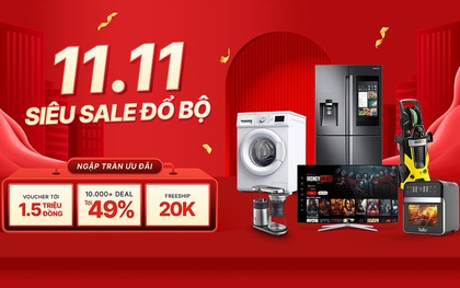 Sale 11/11: Loạt deal đồ gia dụng giảm giá kịch sàn ngày độc thân