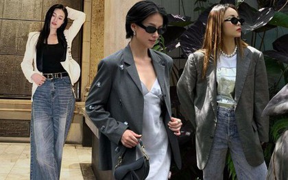 10 cách mặc áo blazer đẹp như các mỹ nhân Việt