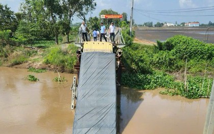 Vụ xe tải chở 30 tấn gạch làm sập cầu ở An Giang: Củng cố hồ sơ để khởi tố tài xế