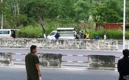 Nha Trang: Phát hiện thi thể trong thùng container