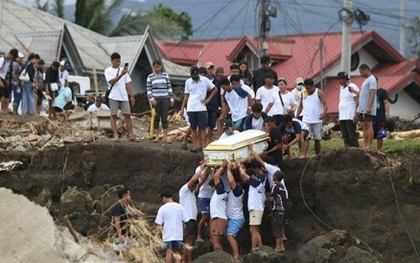 Philippines tuyên bố quốc tang để tưởng nhớ những nạn nhân của bão Trà Mi