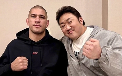 'Ông chú cơ bắp' Ma Dong-seok đọ lực đấm với nhà vô địch UFC