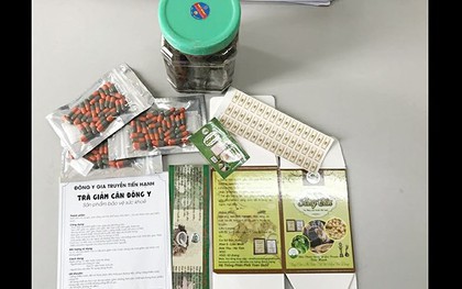 Choáng váng thuốc tăng, giảm cân làm từ bột ngô, mật mía
